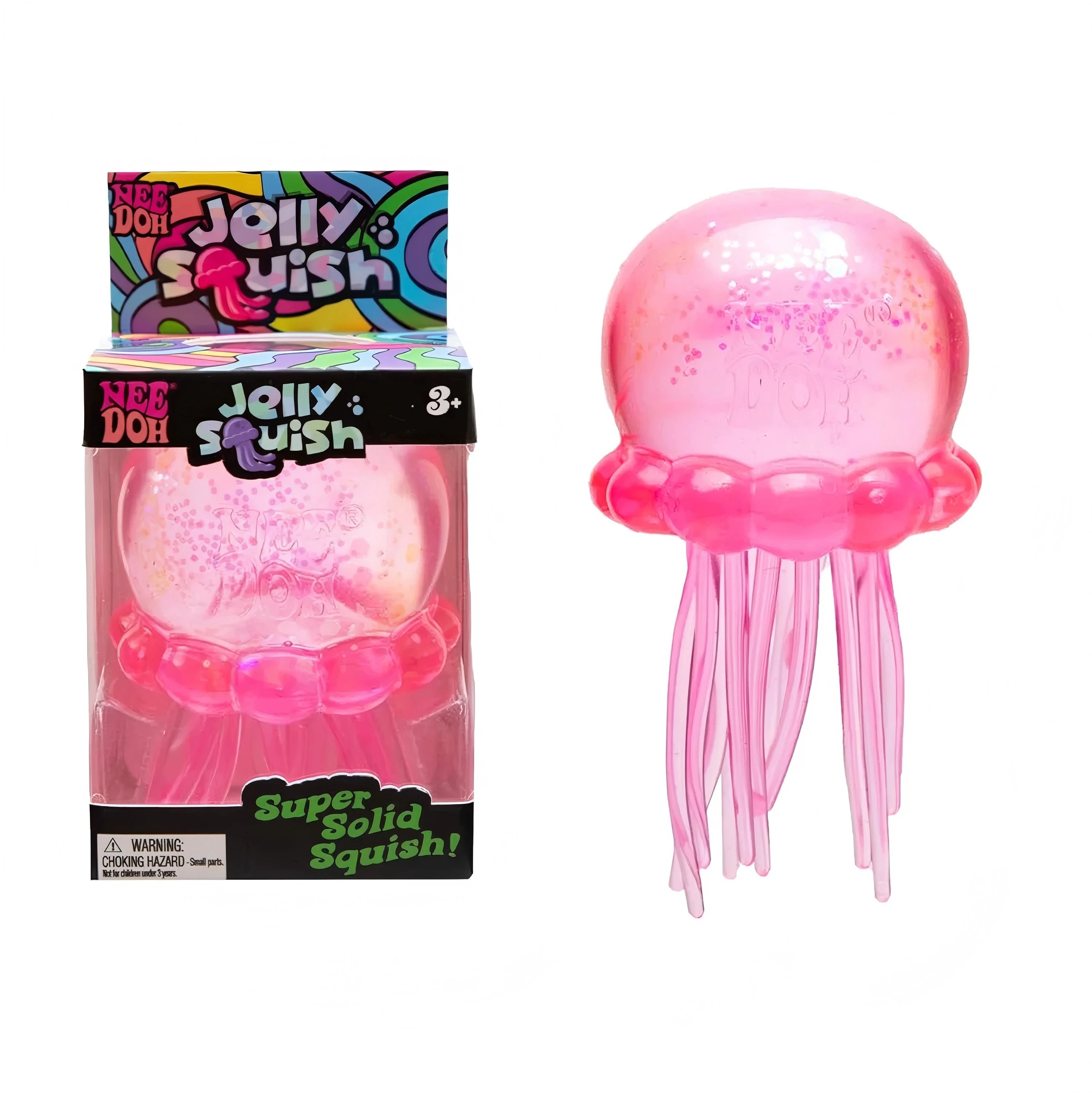 Soft Jelly Squish Toy with Wiggly Tentacles – Sensory Fidget for Kids & Adults