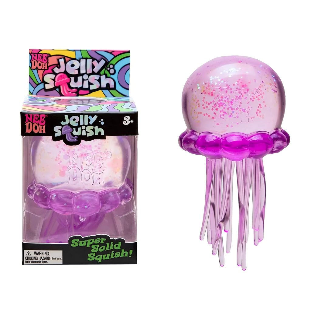 Soft Jelly Squish Toy with Wiggly Tentacles – Sensory Fidget for Kids & Adults