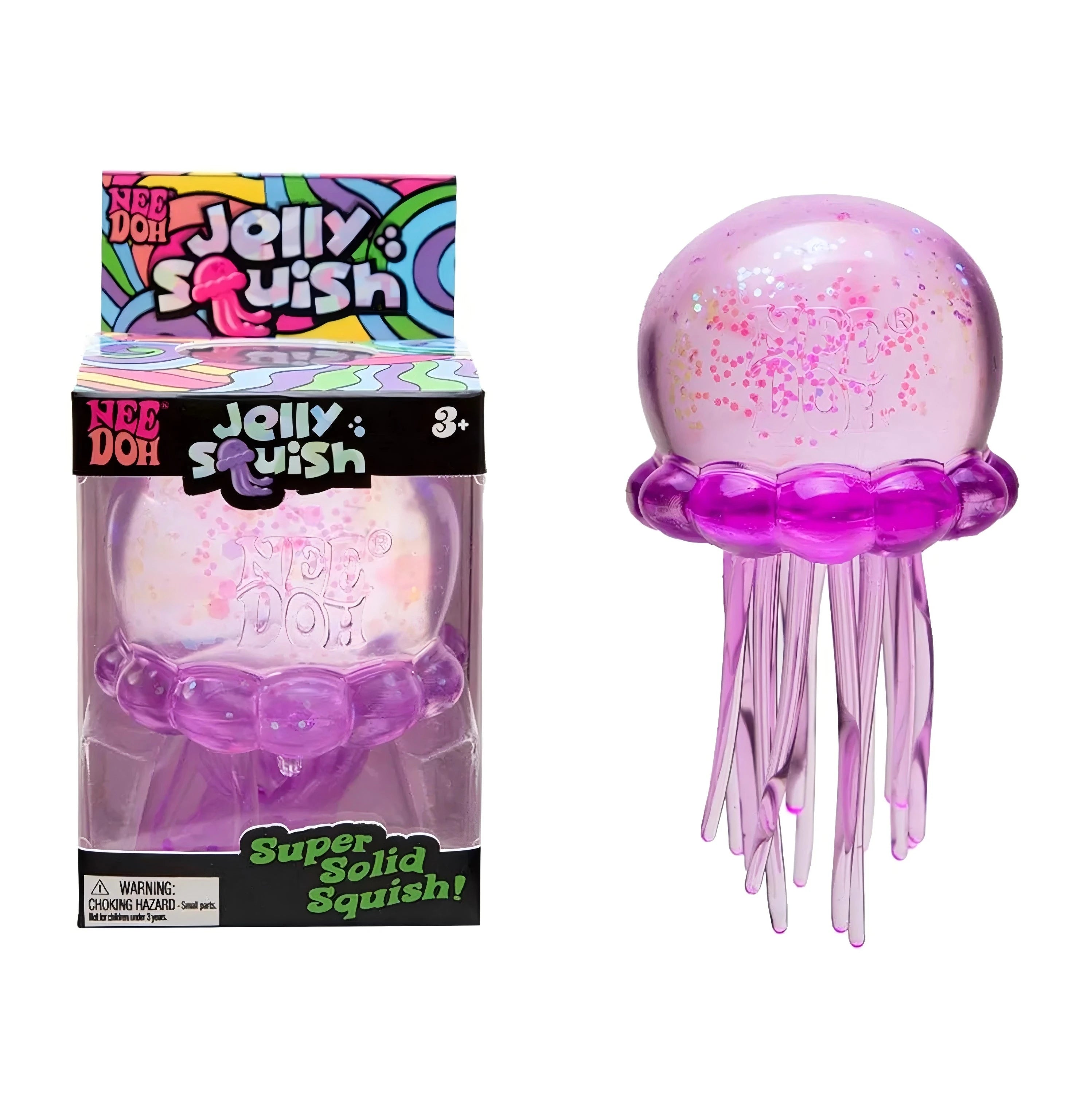 Soft Jelly Squish Toy with Wiggly Tentacles – Sensory Fidget for Kids & Adults