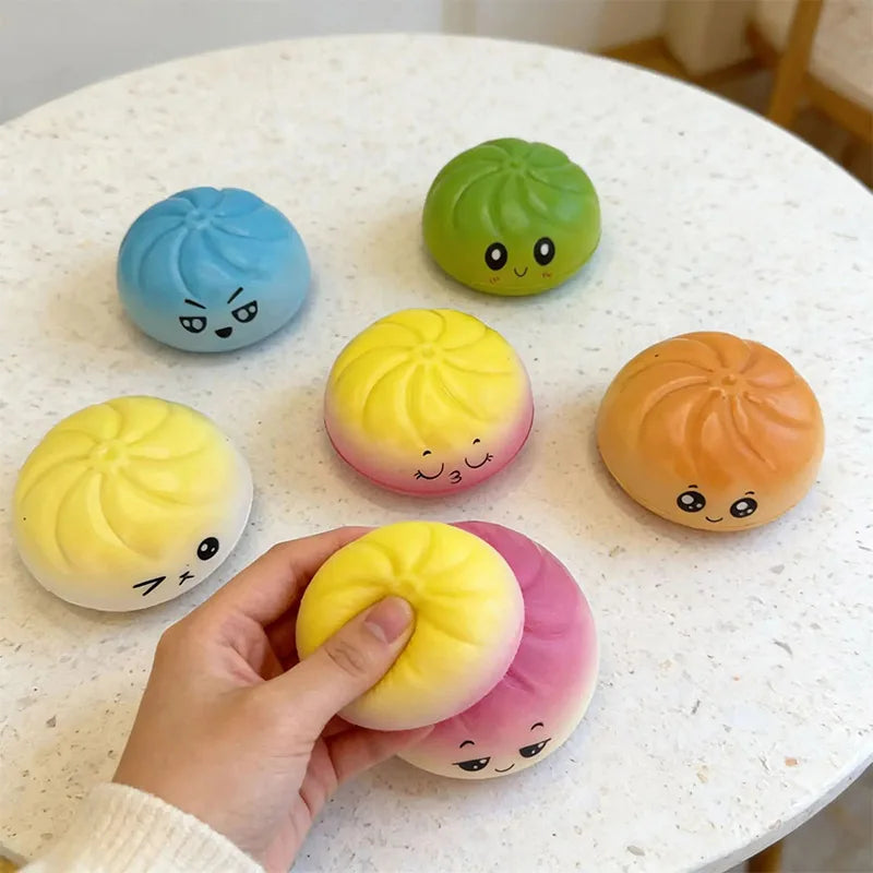 Mystery Color Squishy Bun – Slow-Rising Stress Relief Toy