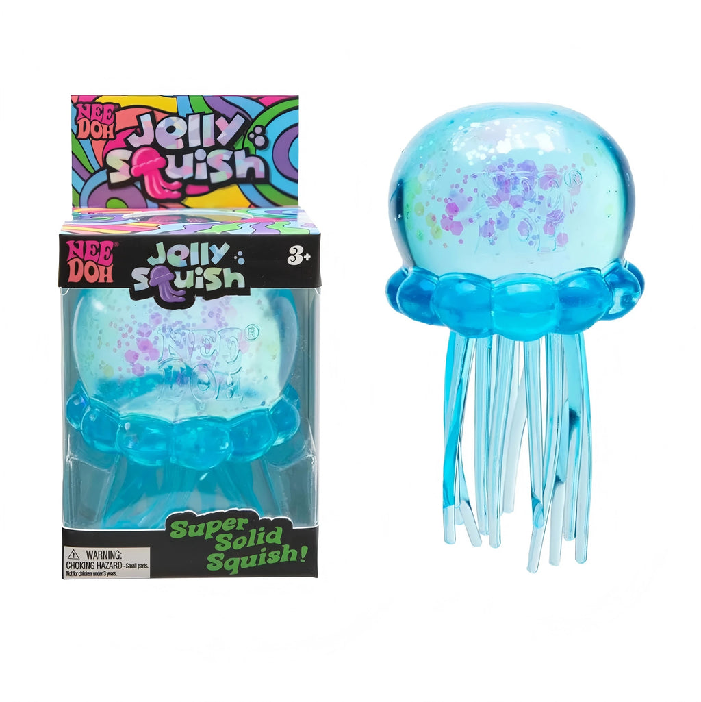 Soft Jelly Squish Toy with Wiggly Tentacles – Sensory Fidget for Kids & Adults