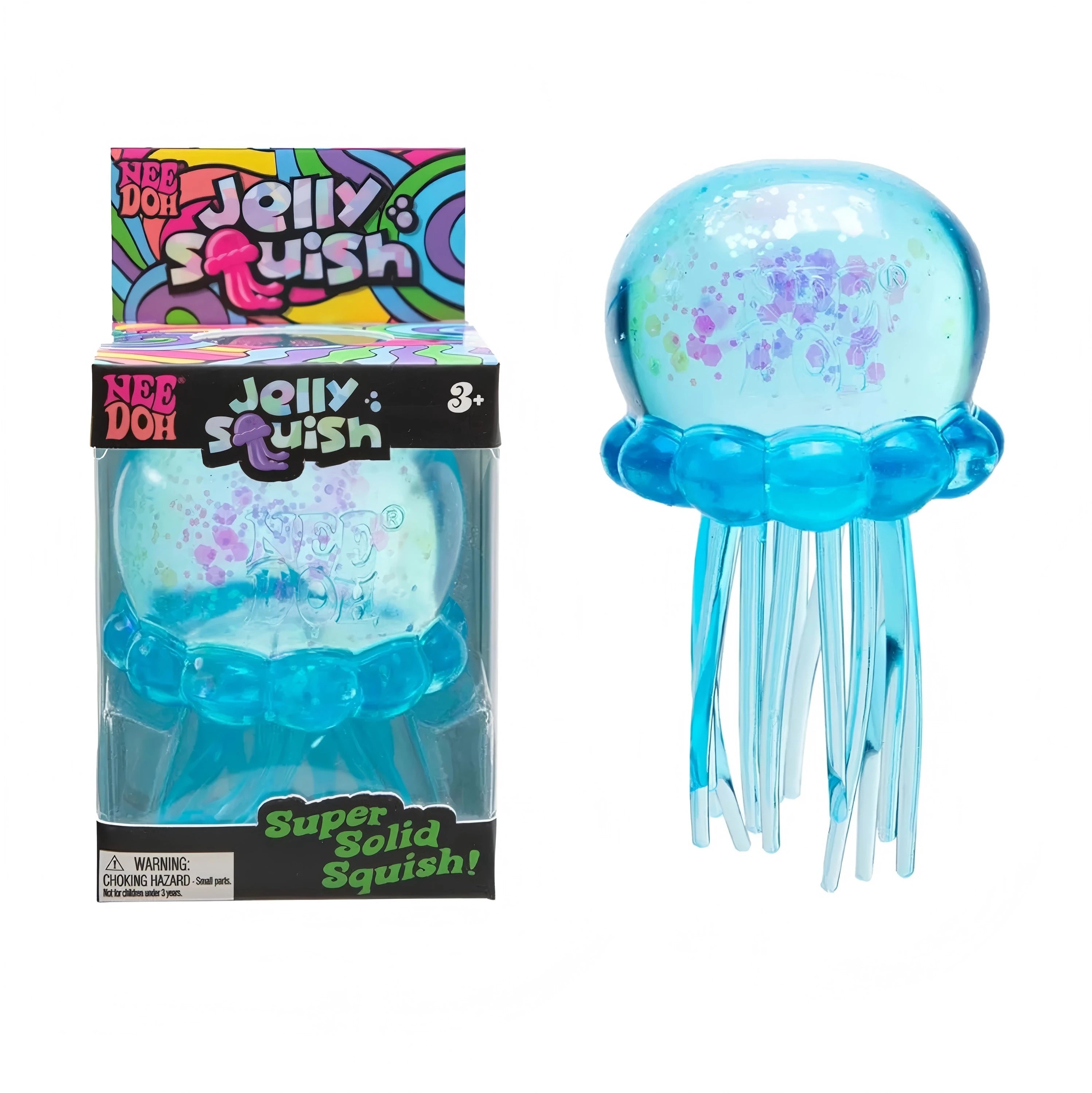 Soft Jelly Squish Toy with Wiggly Tentacles – Sensory Fidget for Kids & Adults